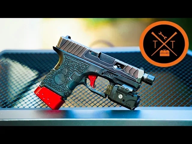 new custom glock slide...reptilian scales